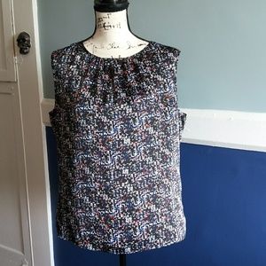 Tahari sleeveless  blouse.